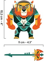 Djeco Spielfigur Arty Toys Ze Furious Fantasiewelt Spielzeug-2