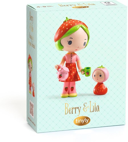 Djeco tinyly Spielfigur Berry & Lila - fantasie Spielzeug Puppe-3