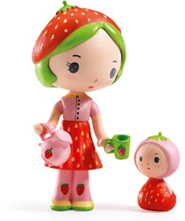 Djeco tinyly Spielfigur Berry & Lila - fantasie Spielzeug Puppe