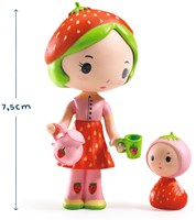 Djeco tinyly Spielfigur Berry & Lila - fantasie Spielzeug Puppe-2