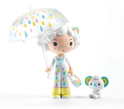 Djeco tinyly Spielfigur Prunelle & Bianca - fantasievolles Spielzeug
