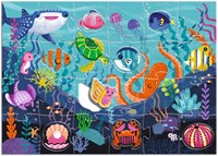 Djeco Riesenpuzzle Unterwasserwelt - FSC MIX
