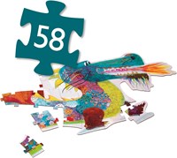 Djeco Riesenpuzzle Drache Leon - 58 Teile FSC Karton-2