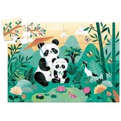 Djeco Puzzle Tiere Leo der Panda 24 Teile FSC Karton