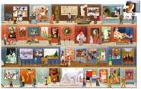 Djeco Puzzle - Beobachtungspuzzle Museum 500 Teile FSC MIX