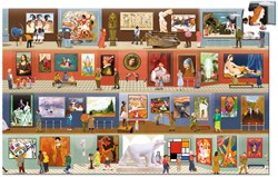 Djeco Puzzle - Beobachtungspuzzle Museum 500 Teile FSC MIX