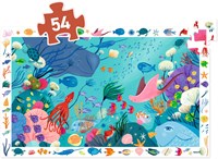 Djeco Beobachtungspuzzle Aquatic - 54 Teile - FSC Karton-2