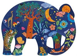 Djeco Puzzle Elephant - FSC MIX - 150 Teile - Kinderpuzzle