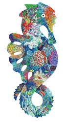Djeco Puzzle Seepferdchen - FSC MIX - 350 Teile - Kinderpuzzle