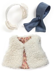 Djeco Puppenkleidung POMEA Tenue Moumoute - bunte Outfit für Puppen
