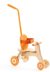 Djeco Puppenfahrrad Tricycle Zubehör für Puppenwagen Spielzeug