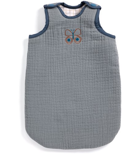 Djeco Zubehör Puppenschlafsack Sea Green Baumwolle