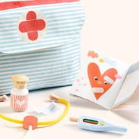 Djeco Arztkoffer Zubehör FSC 100% Spielset für Kinder-2