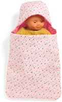 Djeco Zubehör Babynest Blumen - Puppenschlafsack Baumwolle-2