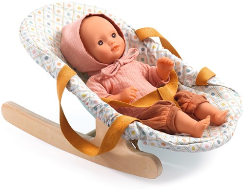 Djeco Zubehör Puppen-Schaukelstuhl - FSC Holz