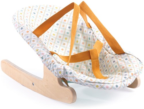 Djeco Zubehör Puppen-Schaukelstuhl - FSC Holz-2