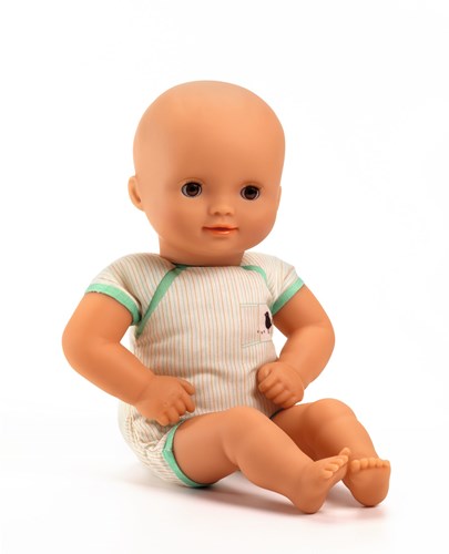 Djeco Puppen POMEA Baby Jacinthe - niedliche Babypuppe Spielzeug-2