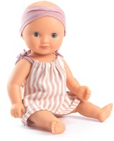 Djeco Puppen 32 cm Prune - Schwimmpuppe für Kinder