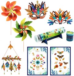 Djeco Multi-Aktivitätenbox Nature - Bastelset FSC MIX