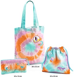 Djeco Kreativset Tie-Dye-Accessoires Sunshine Camp für Kinder
