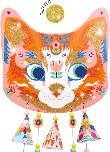 Djeco Bastelset Kitty - kreative Bastelbox für Kinder-3