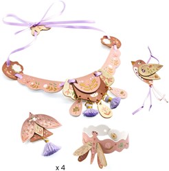 Djeco Bastelset Miss Rosefinch - kreative Schmuckset FSC MIX