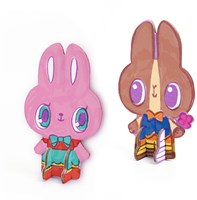Djeco Kreativ Bastelset Kawaii world - Malen und Bauen Spaß-2