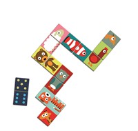 Djeco Domino Animo-Puzzle, Mehrfarbig (30)-2