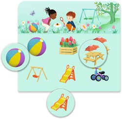 Djeco Lernspiel Das Haus - Lotto-Spiel für Kinder