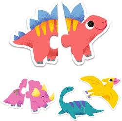 Djeco Dinosaurier Puzzle - Lernspielzeug FSC MIX