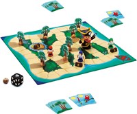 Djeco Brettspiel Big Pirate - strategisches Kinderspiel FSC MIX