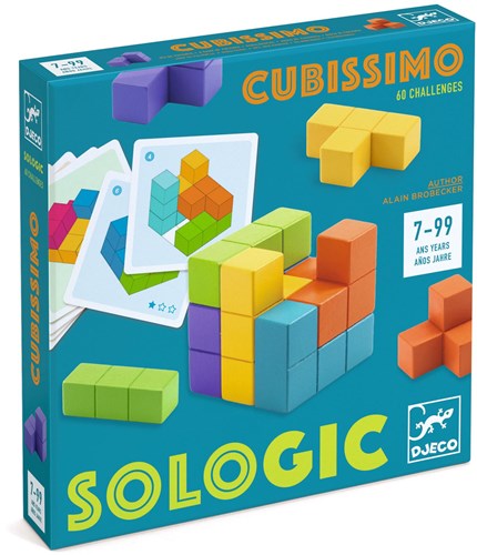 Djeco Puzzle Cubissimo - FSC Holz Denkspiel für Kinder-3