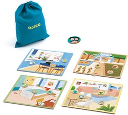Djeco Brettspiel Tapikékoi - Gedächtnisspiel für Kinder FSC MIX