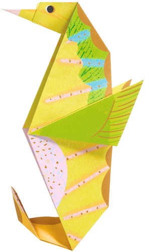 Djeco Origami Meerestiere - Bastelset für Kinder FSC Papier-3