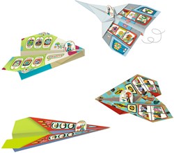 Djeco Origami Flugzeuge - kreatives Papierfalten Spielzeug