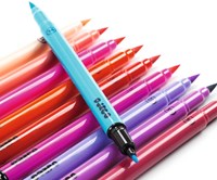 Djeco Farben Filzstifte 10 Stück - Brush Pens Sweet Pastellfarben