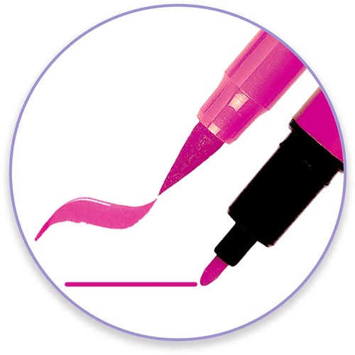 Djeco Farben Filzstifte 10 Stück - Brush Pens Sweet Pastellfarben-3