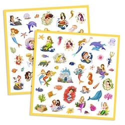 Djeco Sticker Meerjungfrauen - FSC MIX - 160 Sticker