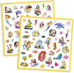 Djeco Sticker Meerjungfrauen - FSC MIX - 160 Sticker