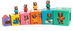 Djeco Baby Farben TopaniHouse - Stapelblöcke und Tier Spielzeug