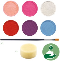 Djeco Schminkpalette - 6 Farben Kinderschminke Set - Sweet