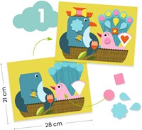 Djeco Holzpuzzle Le chat et ses amis - FSC MIX - Kleinkindspielzeug