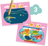 Djeco Holzpuzzle Le chat et ses amis - FSC MIX - Kleinkindspielzeug-3