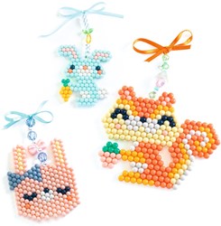 Djeco Wasserperlen Bastelset Tiere - Kreative Hobby Box