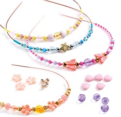 Djeco Perlen & Schmuck Precious Bastelset - eigene Kronen gestalten