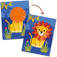 Djeco Bastelset Small Loops FSC MIX 3D Collage für Kinder-2
