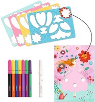 Djeco Kreativ-Set Maries Kleider - magisches Bastelspielzeug-3