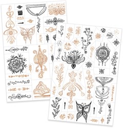 Djeco Body Art Tattoo Set Souffle d'Orient FSC Mix Kindertattoo