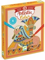 Djeco Artistic Colour Malbuch Ägypten inkl. 6 Stifte