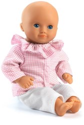 Djeco Babypuppe 32 cm Alba - Puppe mit Schlafaugen